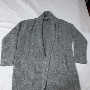 Barefoot‎ Dreams CozyChic Cabin Cable Cardigan Sweater Size L